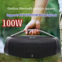 Altavoz Bluetooth Portátil De 100W Con Luz RGB Colorida Y Subwoofer Estéreo Inalámbrico Impermeable Para Exteriores Y Camping - details 10