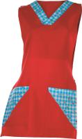 Casulla 122 cuello en pico con estampados dos bolsillos y antimanchas Confecciones J. García - details 2