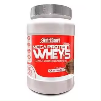 Nutrisport Mega Protein Whey 5 Chocolate 900G - 1