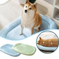 Cama De Verano Para Perro Y Gato Almohadilla De Descanso Para Pupusas Tamaño Pequeño Mediano Grande Seda Fría Matriz De Enfriamiento Para Mascotas - details 11