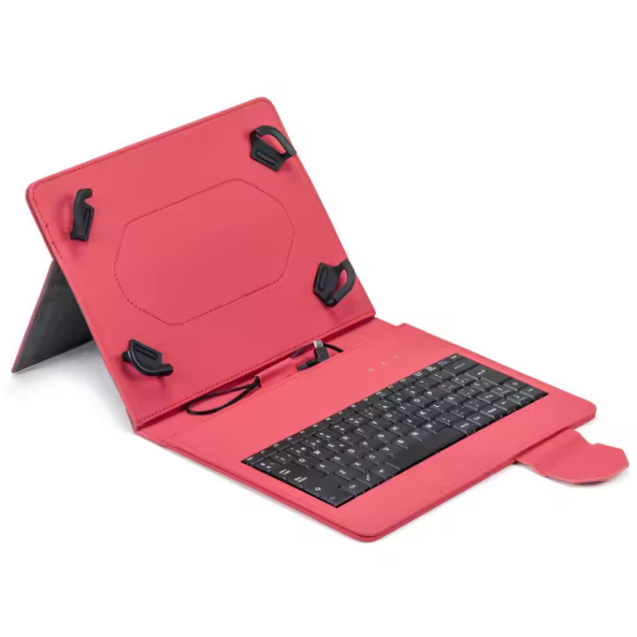 Maillon Technologique Funda Tablet Urban con Teclado USB, Color Rojo, 9.7-10.2 Pulgadas - 1
