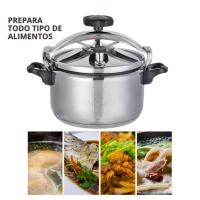 Olla a Presión Royal Swiss – Acero Inoxidable, 6L/8L/10L, Compatible con todo tipo de cocina, Cocción Rápida, Válvulas de seguridad. - details 0