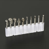 10Pc HSS Router Bits En Carburo Para Grabado Y Tallado En Madera Herramientas Para Talleres Rotativos DIY 1/8"(3mm) Broca De Abrazadera - details 7