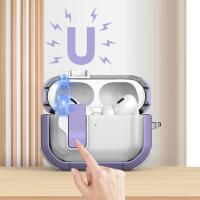 Carcasa De Seguridad Para AirPods pro 2 3 Y 1 Cubierta Protectora Para Auriculares Material De Plástico Generación Específica - details 6