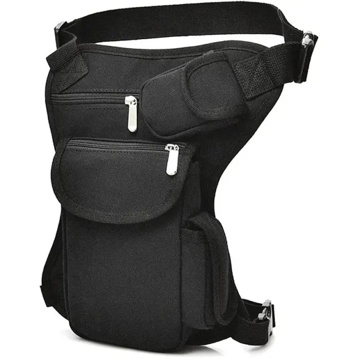 Riñonera táctica para Pierna, muslo y muslo, impermeable, de Lona, multiusos, para Exterior, para hombre y Mujer - 1