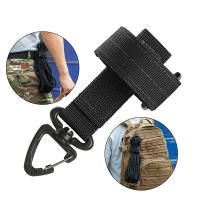 Guantes De Nylon Multifuncionales Para Acampar Y Escalada Con Clip De Seguridad Herramienta Táctica Al Aire Libre Guantes De Trabajo Para Colgar Ropa Y Suministros - details 5