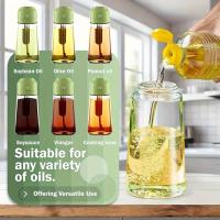 Botella De Aceite De Vidrio 500ml Con Reproductor De Golpes Para Cocina BBQ Y Picnics Herramientas Ecológicas Para Negocios - details 3