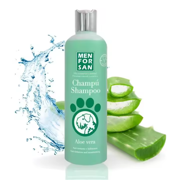 Menforsan Champú de Aloe Vera para Perros - 300 ml - 1