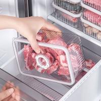 Organizador De Nevera Transparente Contenedores De Almacenamiento Para Alimentos Cestas De Frutas Y Verduras Organizador De Cocina - details 9