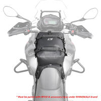 Bolsa De Moto Impermeable 6L Multifuncional Almacenamiento En Marco Lateral Y Tanque Negro Para Motocicleta Barra De Choque - details 3