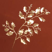 2/5Pcs Decoración De Flores Artificiales Doradas Para Decorar Habitaciones En Casa Año Nuevo Y Navidad Falsas Plantas Ornamento Para Fiesta De Año Nuevo 2023 - details 14