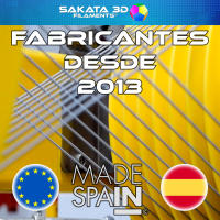 PLA 850  Pack 2Kg  1,75mm  SUPERIOR al PLA Standar  Mayor Resistencia y Prestaciones Mecanicas  Marca SAKATA 3D FILAMENTS  Directo de la Fabrica  Filamento 3D  Filamento para impresora 3D  Impresora 3D - details 0