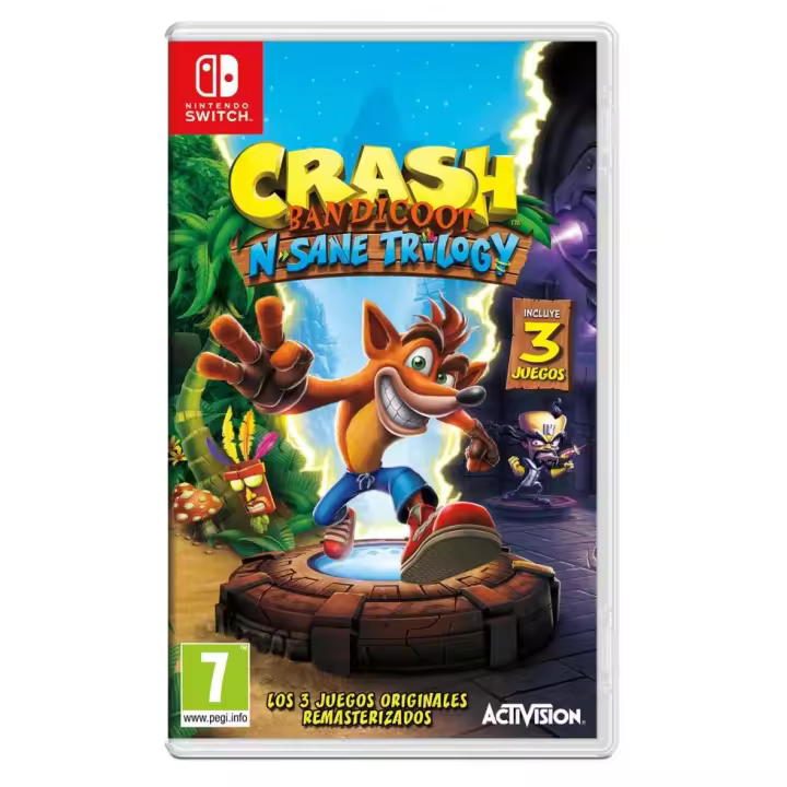 Crash Bandicoot N Sane Trilogy - Nintendo Switch - Nuevo precintado - PAL España - 1