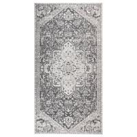 vidaXL Alfombra de Exterior Tejido Plano 80x150 cm Jardín Patio Salón Color Amarillo,  Gris claro,  Gris oscuro y mas - details 1