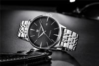 Reloj Mecánico PAGANI DESIGN Para Hombre Resistente Al Agua De Acero Inoxidable Deportivo Y De Moda Con Display Sin Números Corona a Prueba De Agua Y Cierre Push Button Hidden Clasp - details 15