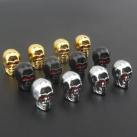 Tapones De Válvula De Cabeza De Muerto Para Ruedas De Coche ABS Cubierta De Válvula De Automóvil Para Motocicletas Y Bicicletas - details 2
