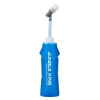Botella De Agua Deportiva De Silicona Plegable 500ML Para Exterior Viajes Correr Con Funda De Hidratación Para Chaleco Vest - details 4