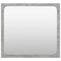 vidaXL Juego muebles de baño 4 pzas madera contrachapada gris hormigón - details 3