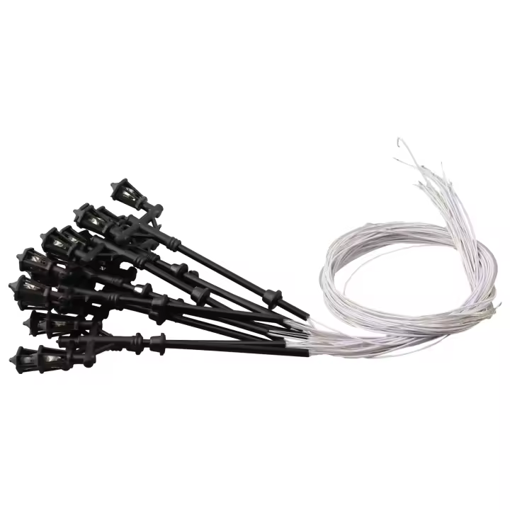10x Luces De Calle Para Modelo Escala 1:100 Lámpara De Jardín Patio Escenario De Tren 60mm Accesorios De Disposición 3V Suministro - 1