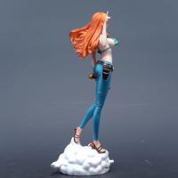 Figuras De Acción One Piece Straw Hat Pirates PVC Luffy Zoro Nami Usopp Robin Sanji Estatua De Escritorio Regalo Para Fans - details 19