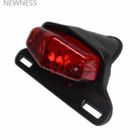 Lámpara Trasera LED Vintage Universal Para Motocicleta Estilo Lucas Para Triumph British Cafe Race Luz De Freno Y Placa De Matrícula - details 1