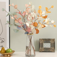 Rama De Eucalipto Artificial Para Bodas Y Decoración De Hogar Verde Hoja Sola Para Vajillas Y Hotelería Decoración De Navidad - details 4