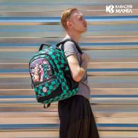 Mochila Running Plus Demon Slayer con Puerto USB 46x34x21cm - details 2