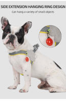 Harnés Veraniego Para Perros Y Gatos Pequeños Y Medianos Con Correa De Pecho Transpirable Sin Pull Para Viajes Y Caminatas Adecuado Para Franceses Bulldog Accesorios Para Mascotas - details 7