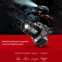 Linterna Frontal LED Recargable Con Sensor De Movimiento Para Camping Y Pesca Luz De Banda Potente Impermeable 3 Modos De Iluminación 5 Estilos - details 11