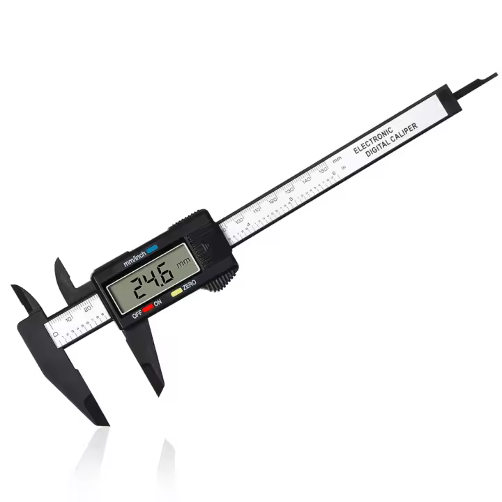 Niucom Calibre digital de precisión con pantalla LCD y varilla de precisión, herramienta de medición medidor de longitud, anchura, altura y grosor - 1