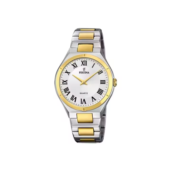 Reloj Festina Hombre Analógico Cuarzo Acero Inoxidable Bicolor - 1