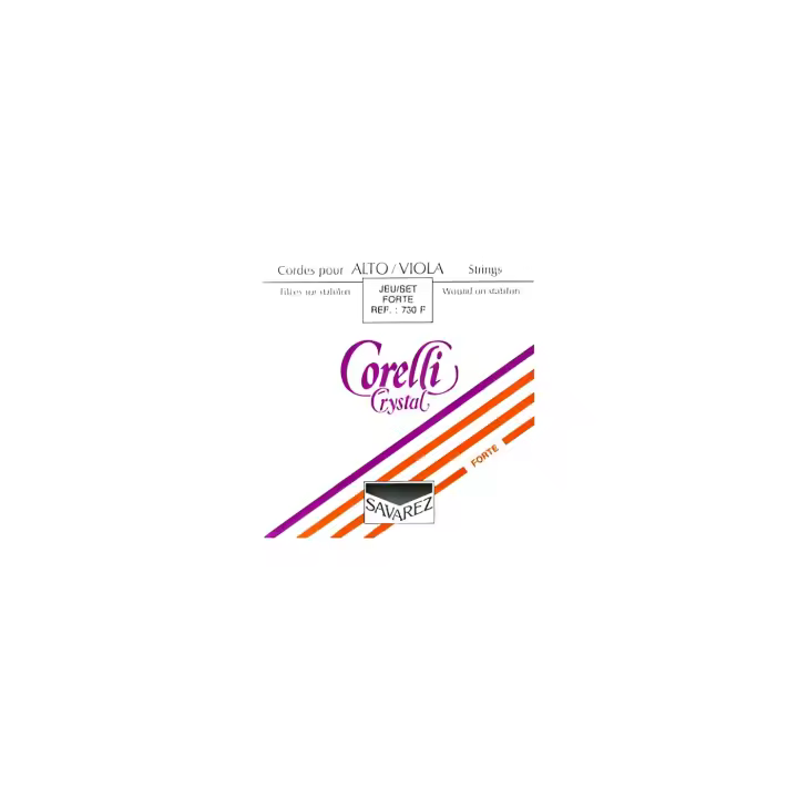 CUERDAS VIOLA-Savarez (Corelli Crystal 730F) (Juego Completo) Fuerte Viola 4/4 - 1