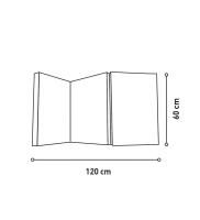 Asalvo Colchón para Cuna de Viaje – Plegable en 3 Partes, Medidas 120x60 cm, Espuma de Alta Densidad, Funda Lavable y Bolsa de Transporte Incluida - details 1