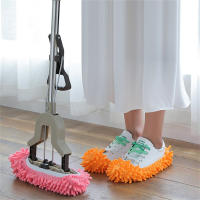 Cubiertas Para Zapatos Multi Función Limpiador De Piso Microfibra Lavable Calzado Con Mopa Y Aspiradora Cubierta Para Pies - details 9