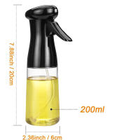 200ml 300ml Oil Spray Bottle Kitchen Cooking Olive Oil Dispenser Camping BBQ Baking Vinegar Soy Sauce Sprayer Containers - details 4