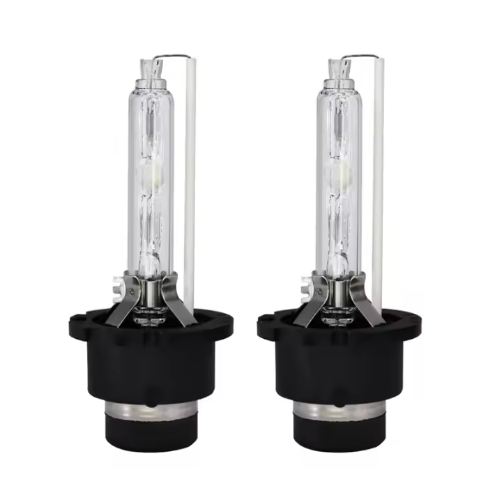 Bombillas de faros de xenón HID D2S, 8000K 35W, Bombilla de repuesto para Faros de coche para Luces Altas y Bajas, 2 Unidades - 1