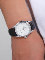 Reloj De Cuarzo De Lujo Para Hombre Con Correa De Cuero Reloj De Pulsera Deportivo Casual Con Calendario Estilo Business Regalo Para Novio - details 7