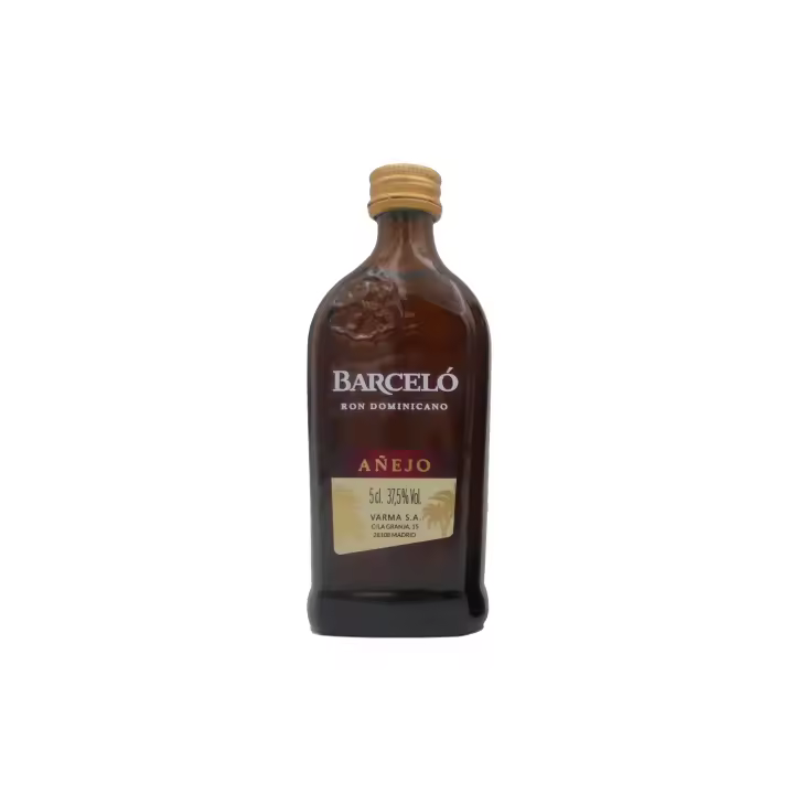 Kit Mini Ron  Caja Regalo con 5 Mini Botellas: Negrita, Barceló, Havana Club, Bacardi y Opthimus  Perfecto como Regalo Cumpleaños, Amigos  Pack Ron 5 x 5cl - 1