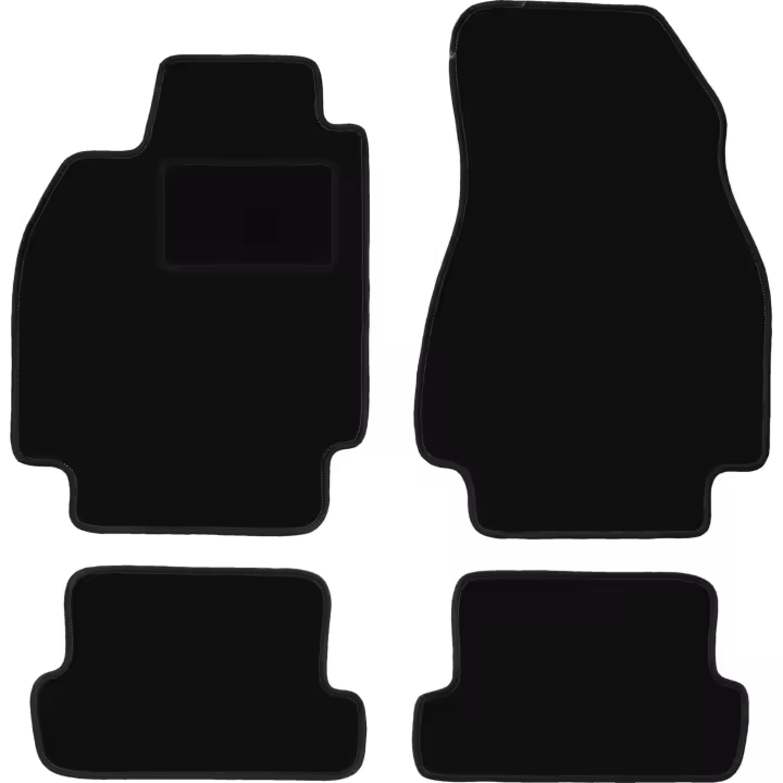 Juego completo de alfombrillas de velour para: Renault Megane II CC coupé, cabrio (2003-2010) - 1