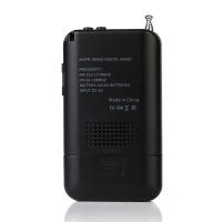 HRD-104 Radio Estéreo AM/FM Portátil Con Pantalla LCD De 1.3 Pulgadas Receptor De 2 Banda Digital Para Exteriores Con Cuerda De Auriculares - details 1