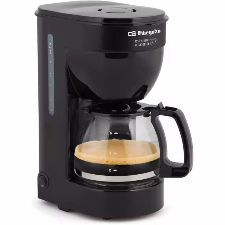 Cafetera de Goteo Orbegozo 16878 OR Negro 650 W 6 Tazas - 1