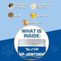 Suplemento para articulaciones de cadera en perros, con glucosamina y condroitina - details 0