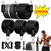 Banda De Resistencia Elástica Para Entrenamiento De Fitness 300lb Ejercicio Doméstico Y Gimnasio Equipo De Expansión Para Muslos Glúteos Y Abdomen - details 11
