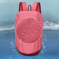 Mochila Deportiva De Viaje Mini Para Mujeres Y Hombres Sencilla Y Ligera De Polyester Con Cierre De Cremallera Estilo Casual - details 1