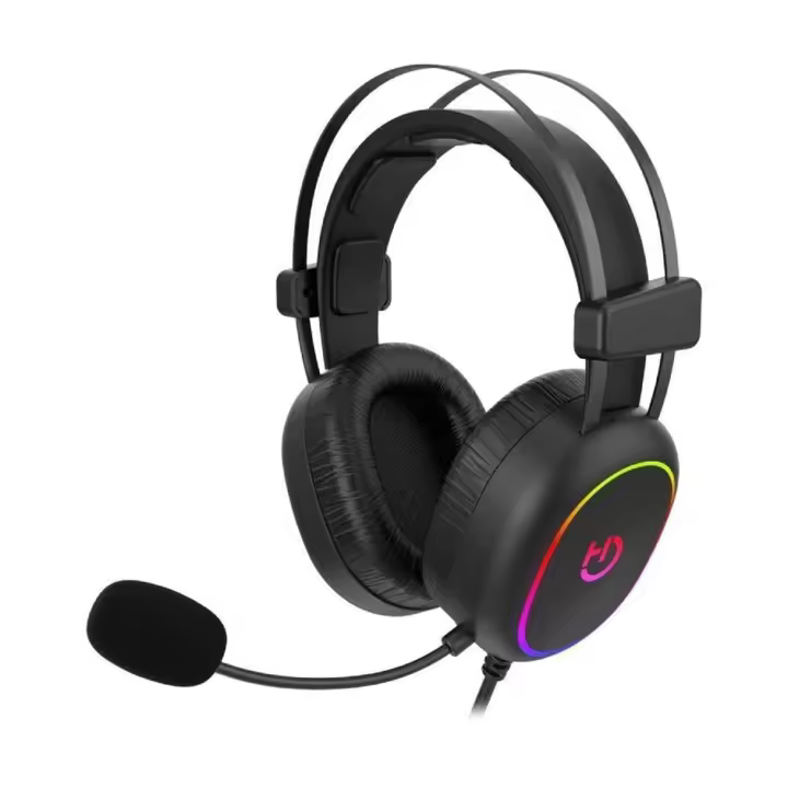 Auriculares Gaming con Micrófono Hiditec Erys ARGB/ Jack 3.5/ Negros - 1