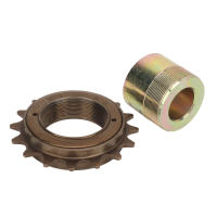 Kit De Adaptador Para Bicicleta De Tres Ruedas Y Motocicleta Freewheel 16T Con Adaptador De 20mm Ligero Fácil Instalación Para Repuesto - details 4