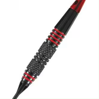 Harrows darts Pirate Rojo Dardos laton punta de plástico - 1