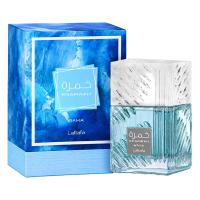 Lattafa Khamrah Waha Eau de Parfum Unisex 100ml – Perfume Árabe Original Aromático Acuático con Bergamota, Yuzu, Jengibre, Pepino, Iris, Vainilla y Almizcle | Fragancia Fresca, Moderna, Elegante y Duradera para Hombre y Mujer | Aroma Premium Versátil 2026 - details 3