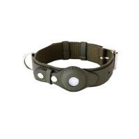 Collar De Cuero Para Perro Con Diseño De Lujo Ajustable Con Porta-Airtag Para Posicionamiento Cuello Del Gato Accesorios De Moda Para Mascotas - details 9