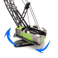 Juguetes Para Niños Camión Miniatura De Aluminio Excavadora Bulldozer Y Grúa Modelo De Vehículo De Tierra Metal Juguete Educativo Para Niños - details 18